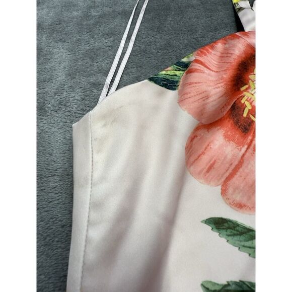 Parker Black Floral Sequin Embellished Dress Size 14 – Elegant Sleeveless Gown - Picture 12 of 15